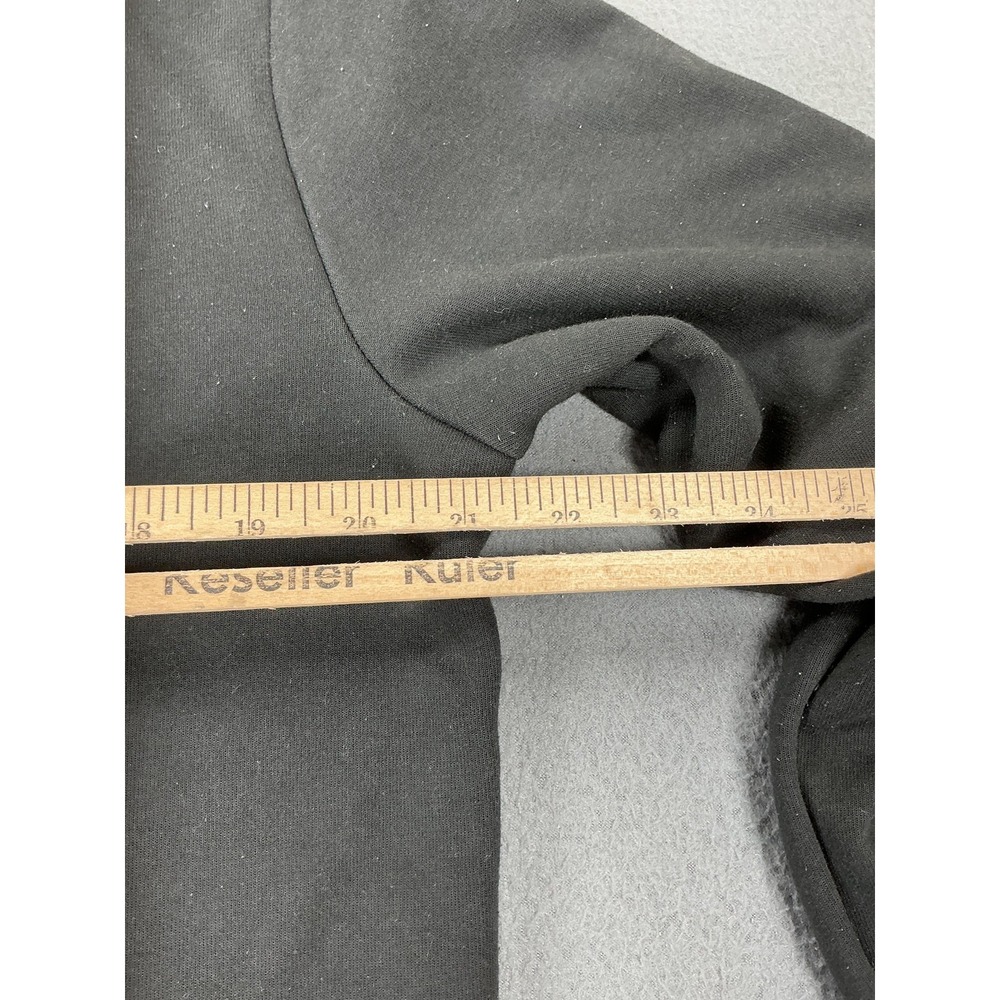 Polo Ralph Lauren Hoodie Mens Medium Black Full Zip Hooded Fleece Pullover - Picture 5 of 7